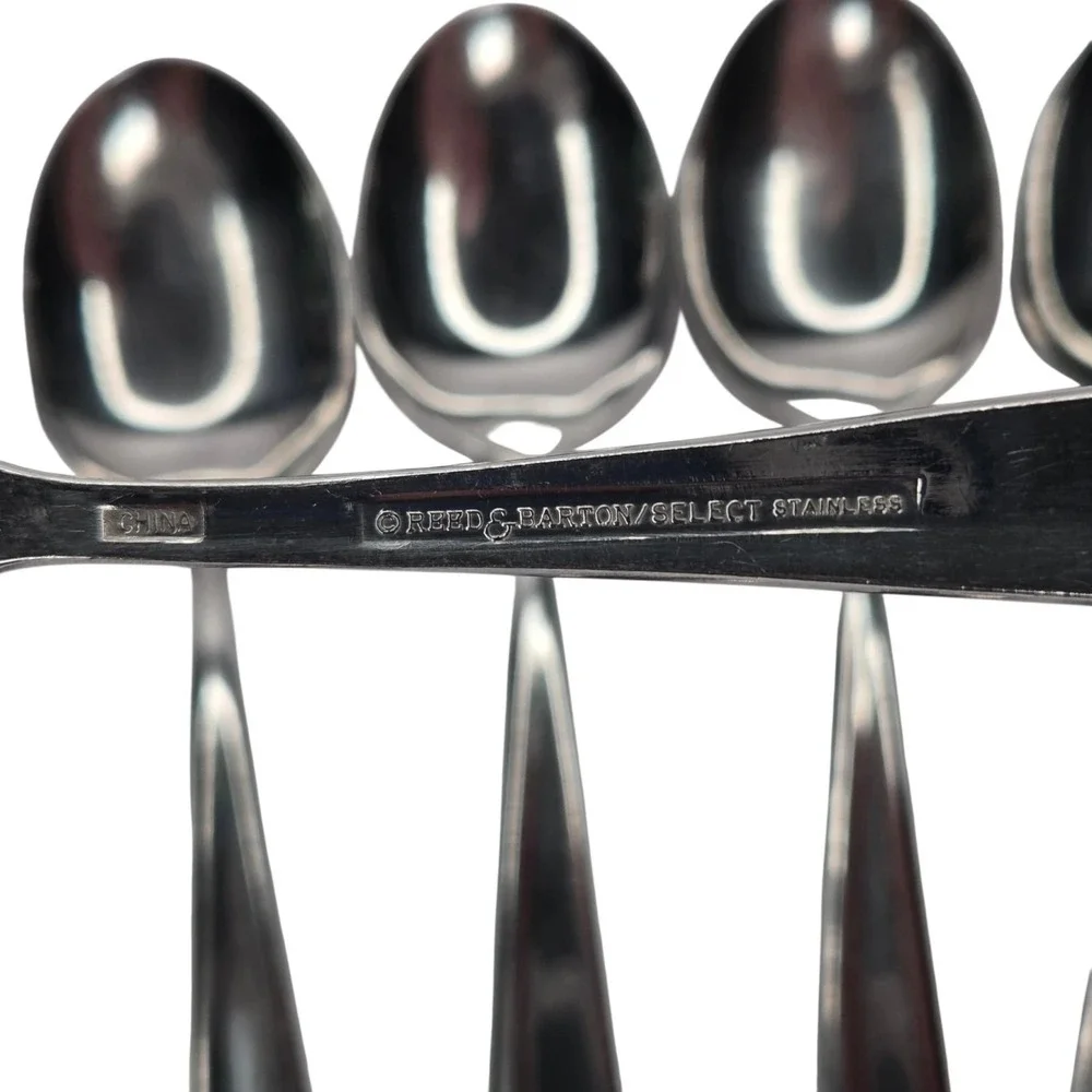 Reed & Barton EDGARTOWN Stainless Steel Flatware 9 Tablespoons / Place Spoons